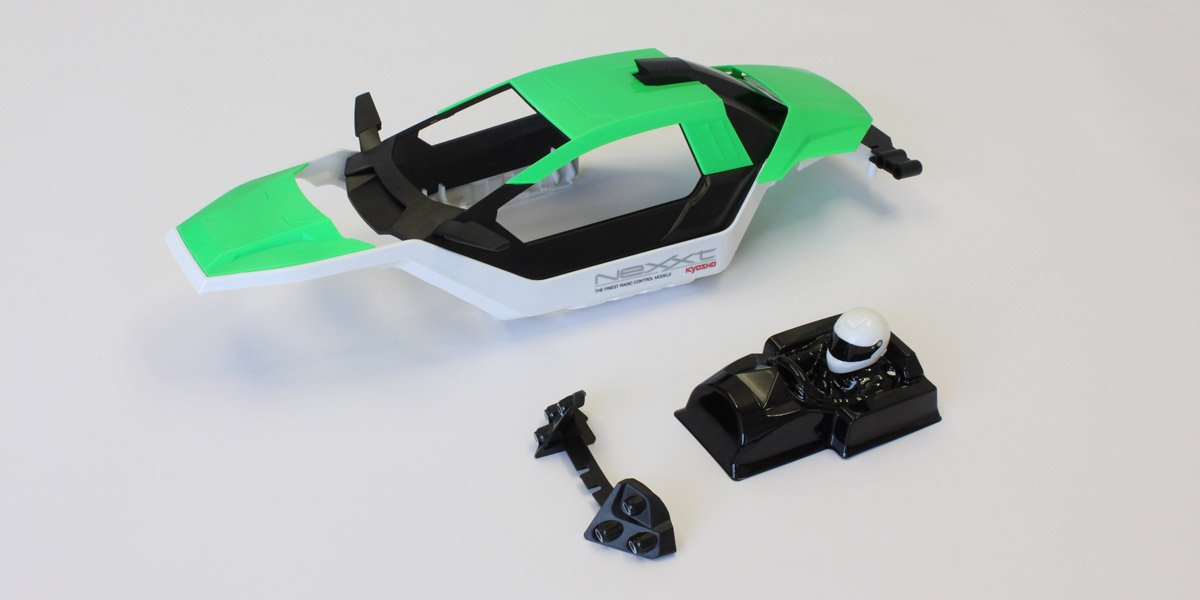 EZ021GR Body Parts Set (Green/NeXXt) EZ021GR  - KYOSHO RC